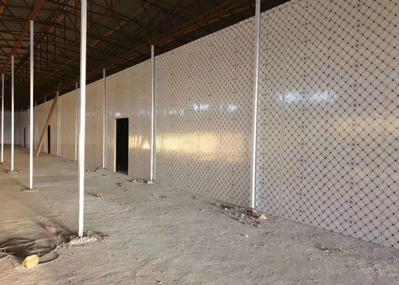 Conservación en cámara frigorífica comercial de acero inoxidable de 304 cámaras frías