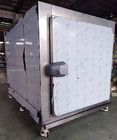 Cámara fría con bisagras modificada para requisitos particulares de la ráfaga de la puerta 150m m del refrigerador 42KG/M3 del congelador de acero de la densidad