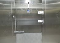 Cámara fría con bisagras modificada para requisitos particulares de la ráfaga de la puerta 150m m del refrigerador 42KG/M3 del congelador de acero de la densidad