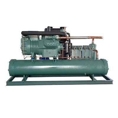 Unidad de condensación de refrigeración de 4TES-12Y 12HP de la unidad del compresor refrigerado por agua de