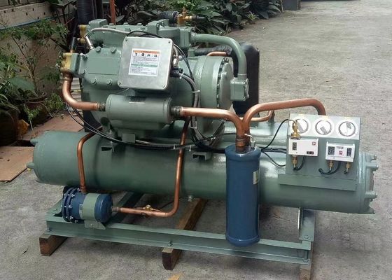 Unidad de condensación de refrigeración de 4TES-12Y 12HP de la unidad del compresor refrigerado por agua de