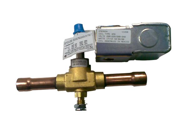 Válvulas del servicio de la refrigeración de la válvula electromagnética R404a del aire acondicionado de EVR