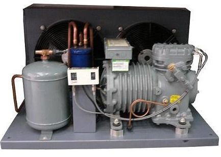 Unidad de refrigeración refrescada aire de condensación de la unidad de Emerson DWM Copeland 5 HP