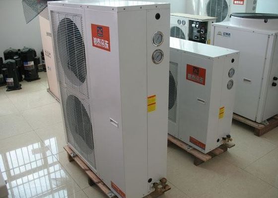 Unidad de refrigeración refrescada aire de condensación media del boxeo de la unidad 15HP de la temperatura R407c