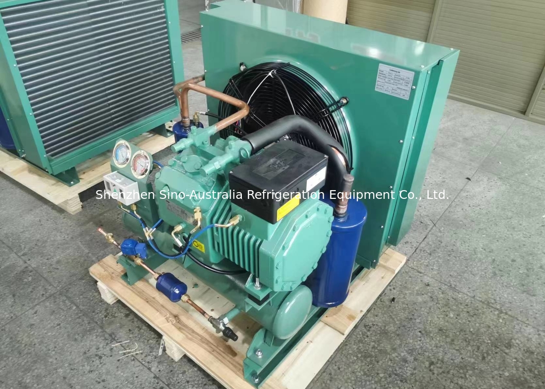 Bitzer califica la unidad de condensación refrescada aire semi hermético unidad de refrigeración del sitio fresco